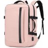 Bange cestovný batoh na notebook s USB Guntram Ružový 30L Bange cestovný batoh na notebook s USB Guntram Ružový 30L