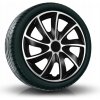 Puklice QUAD 16” čierno-strieborné pre Ford, Fiat, Honda, Hyundai, 4 ks Puklice QUAD 16” čierno-strieborné pre Ford, Fiat, Honda, Hyundai, 4 ks