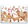 Melamínový servírovací podnos TORO 40x27cm perníčková dedinka Melamínový servírovací podnos TORO 40x27cm perníčková dedinka