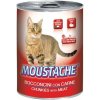 Monge Moustache Cat Chunks mäso 415 g