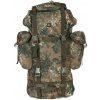 Batoh BW Combat Back 65 L flecktarn