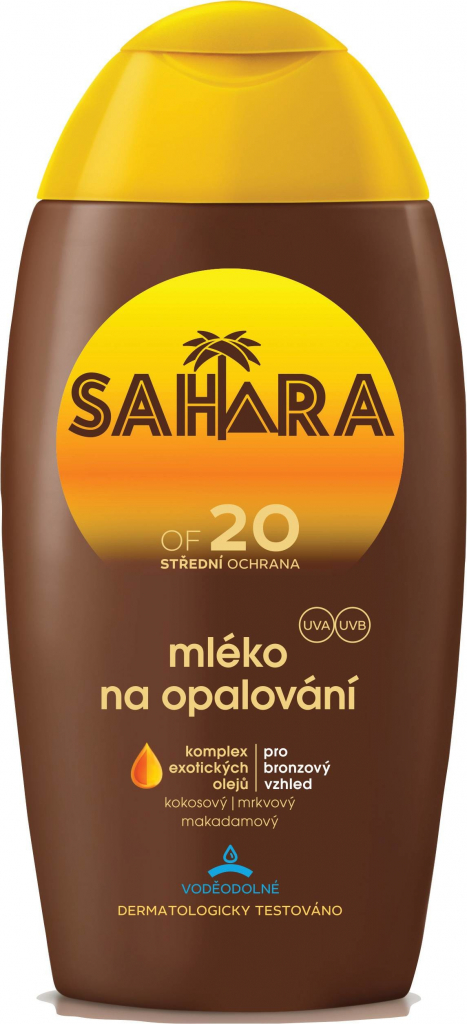 Astrid Sahara mlieko na opaľovanie s betakarotenem SPF20 200 ml