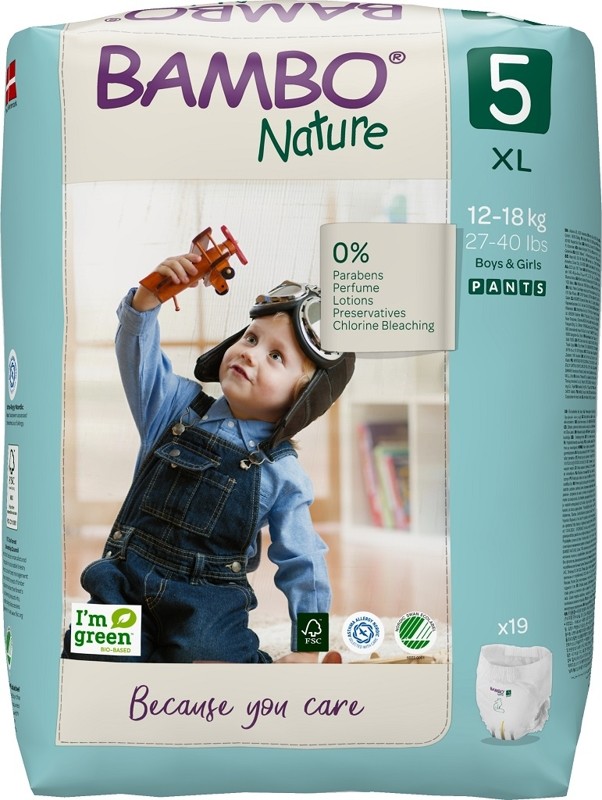 Bambo Nature Pants 5 12-18 kg 19 ks