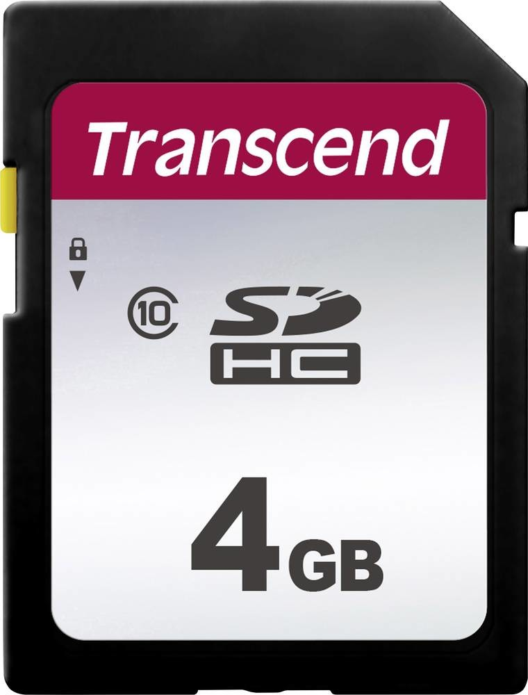 Transcend SDHC 4GB Class 10 TS4GSDC300S