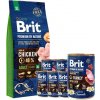 BRIT Premium By Nature Adult XL 15kg + Brit Turkey With Liver 6x400g