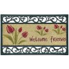 Koberček pred dvere - VERDEMAX - vzor Tulipány - guma s PVC - 45 x 75 cm Koberček pred dvere - VERDEMAX - vzor Tulipány - guma s PVC - 45 x 75 cm