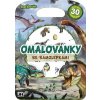 Omaľovánky so samolepkami - Dinosaury Omaľovánky so samolepkami - Dinosaury