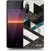 Picasee silikónový čierny obal pre Sony Xperia 10 II - Dark geometry Picasee silikónový čierny obal pre Sony Xperia 10 II - Dark geometry
