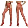 Pančuchy Passion ECO S007 red - stocking Farba: Červená, Veľkosť: S/L Pančuchy Passion ECO S007 red - stocking Farba: Červená, Veľkosť: S/L