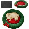 Vianočný pelech pre mačku, mäkký a veľký, 40x40 SIEMIEC Vianočný pelech pre mačku, mäkký a veľký, 40x40 SIEMIEC