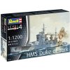 REVELL Plastic ModelKit loď 05182 HMS Duke of York 1:1200 REVELL Plastic ModelKit loď 05182 HMS Duke of York 1:1200