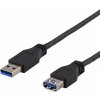 DELTACO USB3-241,Kábel USB 3.1 A-A 1m predlžovací USB3-241 DELTACO USB3-241,Kábel USB 3.1 A-A 1m predlžovací USB3-241