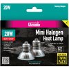 Arcadia Halogen Mini Basking spot 20W Twin Pack Arcadia Halogen Mini Basking spot 20W Twin Pack