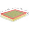 BOSCH Vzduchový filter BOSCH F 026 400 013 BOSCH Vzduchový filter BOSCH F 026 400 013