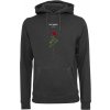 Lost Youth Rose Hoody - charcoal S Lost Youth Rose Hoody - charcoal S