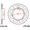 JT Sprockets JTR 487-37