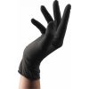 Sibel 100ks čierne latexové rukavice S, malé Oficiálna distribúcia