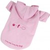 I love pets (O´lala Pets) Mikina pre psa LOVE růžová veľ. XL I love pets (O´lala Pets) Mikina pre psa LOVE růžová veľ. XL