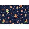 PVC obrus VIANOČNÝ PERNÍK 140x140 cm PVC obrus VIANOČNÝ PERNÍK 140x140 cm