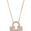 Gold Misty Zlatý prívesok so znamením zverokruhu Váhy FE50071023321431HI Gold Misty Zlatý prívesok so znamením zverokruhu Váhy FE50071023321431HI