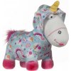 HOLLYWOOD Plyšový jednorožec v modrom vzorovanom pyžamku - Mimoni - 55 cm HOLLYWOOD Plyšový jednorožec v modrom vzorovanom pyžamku - Mimoni - 55 cm