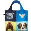 Skladacia nákupná taška LOQI STEPHEN CHEETHAM Dogs Skladacia nákupná taška LOQI STEPHEN CHEETHAM Dogs