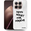 Picasee silikónový čierny obal pre Xiaomi 15T - White Dollar Picasee silikónový čierny obal pre Xiaomi 15T - White Dollar