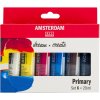 Amsterdam sada akrylových farieb 6 ks 20 ml primary