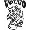 samolepka VOLVO 738, Vnútorné / na okno, 34 x 50 cm - 1 ks samolepka VOLVO 738, Vnútorné / na okno, 34 x 50 cm - 1 ks
