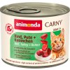 Výhodné balenie animonda Carny Adult 24 x 200 g - hovädzie, morčacie a králičie Výhodné balenie animonda Carny Adult 24 x 200 g - hovädzie, morčacie a králičie