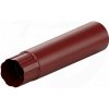 Zvodová rúra KROP - oceľový - RAL 3009 Oceľovo červená - Ø 90 mm - 3 m Zvodová rúra KROP - oceľový - RAL 3009 Oceľovo červená - Ø 90 mm - 3 m