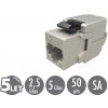Solarix Samorezný keystone CAT6 STP RJ45 SXKJ-6-STP-BK-SA 25286802 Solarix Samorezný keystone CAT6 STP RJ45 SXKJ-6-STP-BK-SA 25286802