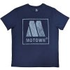 Tričko Motown - Vintage Logo, Unisex,Modrá,M Tričko Motown - Vintage Logo, Unisex,Modrá,M