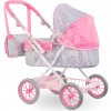 Hlboký kočík pre bábiku Flowered Carriage Corolle s taškou na prebaľovanie pre 30-52 cm bábiku Hlboký kočík pre bábiku Flowered Carriage Corolle s taškou na prebaľovanie pre 30-52 cm bábiku