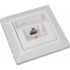 Zásuvka Solarix CAT6 UTP 1 x RJ45 pod omítku bílá Zásuvka Solarix CAT6 UTP 1 x RJ45 pod omítku bílá