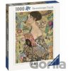 Piatnik Klimt Dáma s vějířem 1000 dielov Piatnik Klimt Dáma s vějířem 1000 dielov