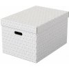 Esselte Home, set 3 ks, veľkosť L, biela Esselte Home, set 3 ks, veľkosť L, biela