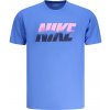 Pánske Tričko s krátkym rukávom NIKE - Modrá Farba: Modrá, Veľkosť: S Pánske Tričko s krátkym rukávom NIKE - Modrá Farba: Modrá, Veľkosť: S