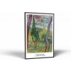 Vincent Van Gogh Van Gogh - Parc de l'hôpital | Obraz Vintessia v ráme Rozmery obdĺžnik: 50x75, Rám: Čierny matný-alu Vincent Van Gogh Van Gogh - Parc de l'hôpital | Obraz Vintessia v ráme Rozmery obdĺžnik: 50x75, Rám: Čierny matný-alu