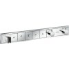Hansgrohe RainSelect, batéria pod omietku na 5 spotrebičov, chrómová, HAN-15358000 Hansgrohe RainSelect, batéria pod omietku na 5 spotrebičov, chrómová, HAN-15358000