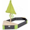 Pieskovisko cédrové loď s kormidlom Aksent Boat Sandpit Exit Toys stožiar s plachtou a úložným priestorom 190*90 cm Pieskovisko cédrové loď s kormidlom Aksent Boat Sandpit Exit Toys stožiar s plachtou a úložným priestorom 190*90 cm