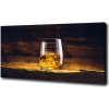 Foto obraz tlačený na plátne Bourbon v pohári 100x50 cm Foto obraz tlačený na plátne Bourbon v pohári 100x50 cm