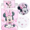 Jerry Fabrics obliečky Minnie Powder pink baby 100 x 135 , 40 x 60 cm Jerry Fabrics obliečky Minnie Powder pink baby 100 x 135 , 40 x 60 cm