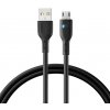 Joyroom USB kábel - micro USB 2.4A - 1.2m - Čierna HR28107 Joyroom USB kábel - micro USB 2.4A - 1.2m - Čierna HR28107