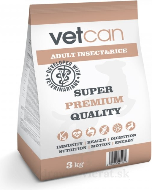VETCAN insect All Breeds pre psy 12 kg