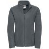 Women's fleece with long zipper 100% polyester, non-pilling fleece 320g šedá S RUSSELL 5904882136176 Women's fleece with long zipper 100% polyester, non-pilling fleece 320g šedá S RUSSELL 5904882136176
