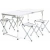Set kemping BILBAO stôl Al + 4 stoličky Set kemping BILBAO stôl Al + 4 stoličky