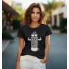 Bullshirt.sk Dámske tričko - No Coffee No Workee Čierna XL Bullshirt.sk Dámske tričko - No Coffee No Workee Čierna XL