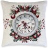 Obliečka na vankúš Gobelín CHENILLE 42/42 cm - Vianoce hodiny Obliečka na vankúš Gobelín CHENILLE 42/42 cm - Vianoce hodiny