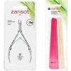 Zansot Klieštiky na nechtovú kožtičku + pilník na nechty 8 ks Zansot Klieštiky na nechtovú kožtičku + pilník na nechty 8 ks